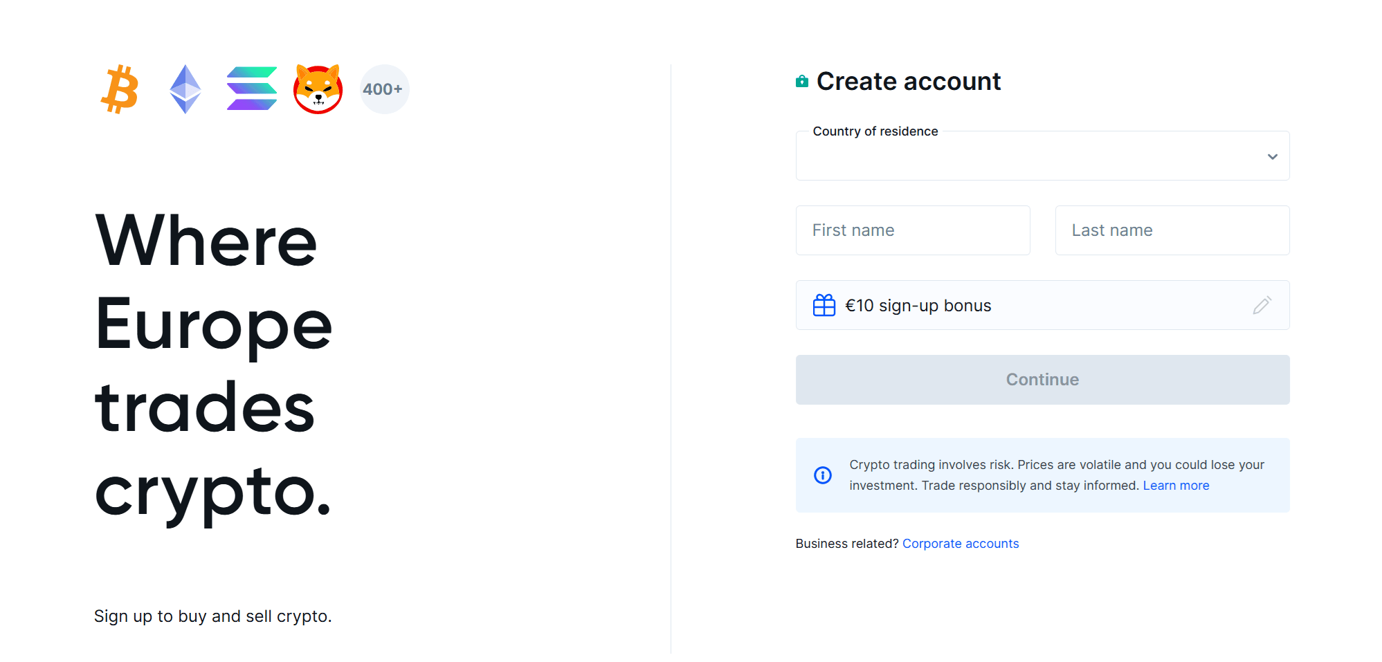 Bonus de bienvenue Bitvavo avec explication du bonus de 10 € et du trading gratuit